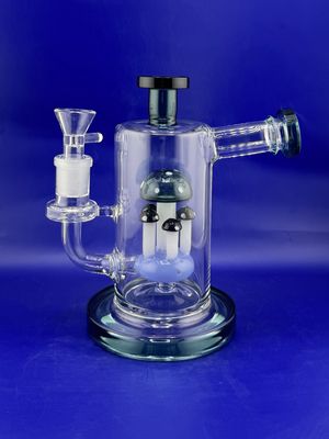 6" Mushroom Kingdom Shower Perc Bong