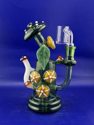 Pulsar- Shroom Crazy Dab Rig 6.75"