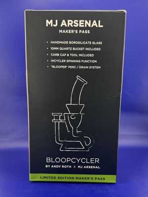 MJ Arsenal- 8” Bloopcycler Glass Dab Rig