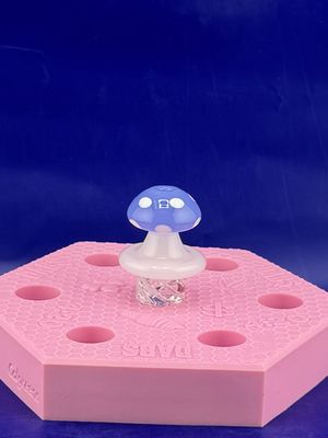 Mushroom Helix Spinner Carb Cap