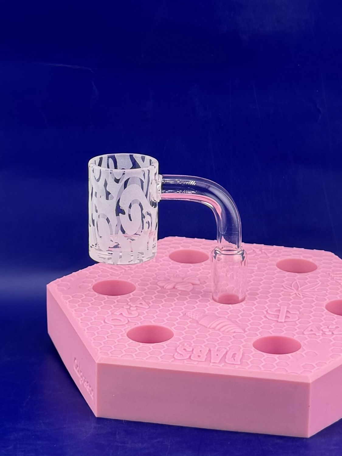 Sand Blasted Quartz Banger