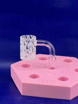 Sand Blasted Quartz Banger