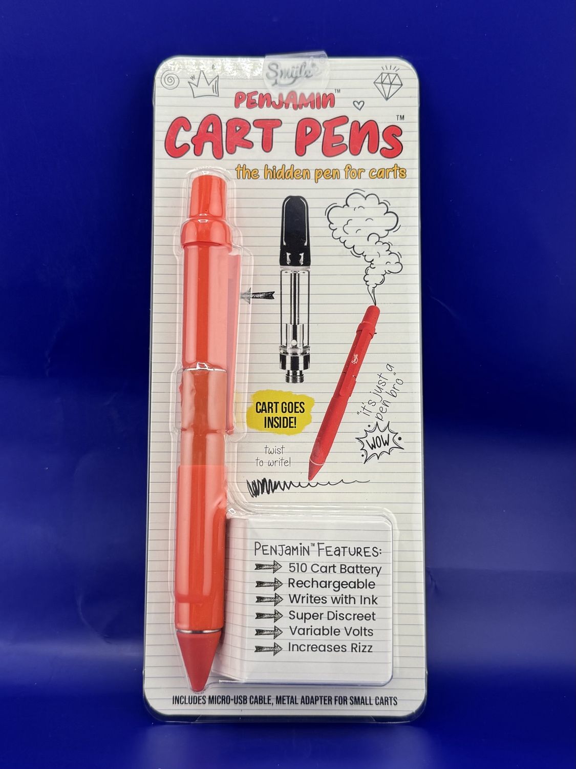 Penjamin Pen, Color: Red