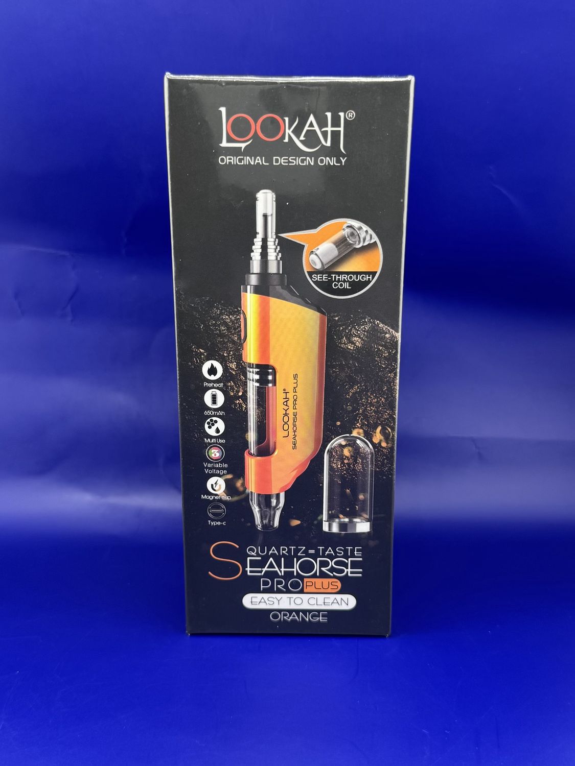 Lookah Seahorse Pro Plus, Color: Orange