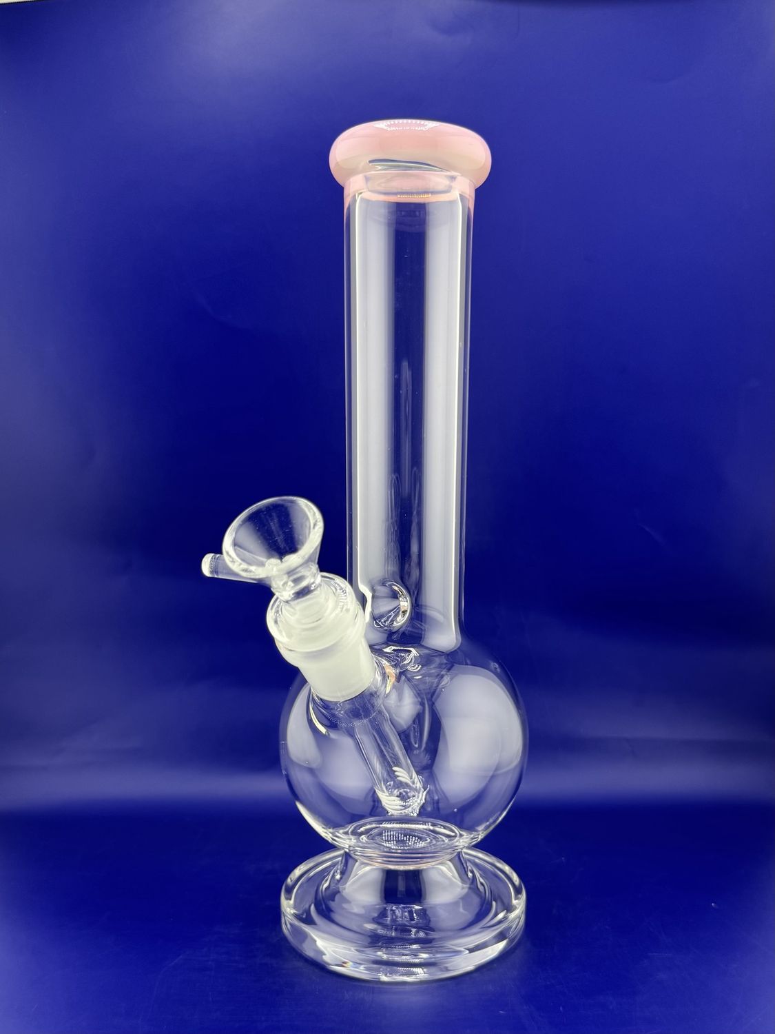 10.5" Round Bottom Waterpipe, Color: Pink