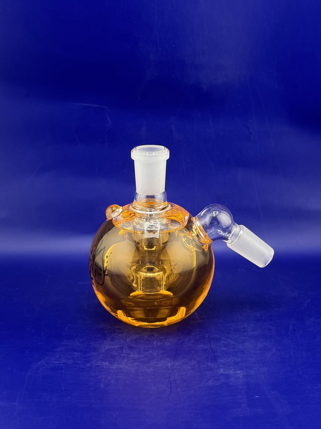 Pulsar- Magic Sphere Glycerin Ash Catcher, Color and Angle: Orange 45 Degree