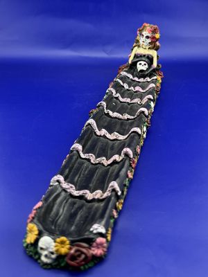 Dia de los Muertos Incense Burner(Day of the Dead)- 10"
