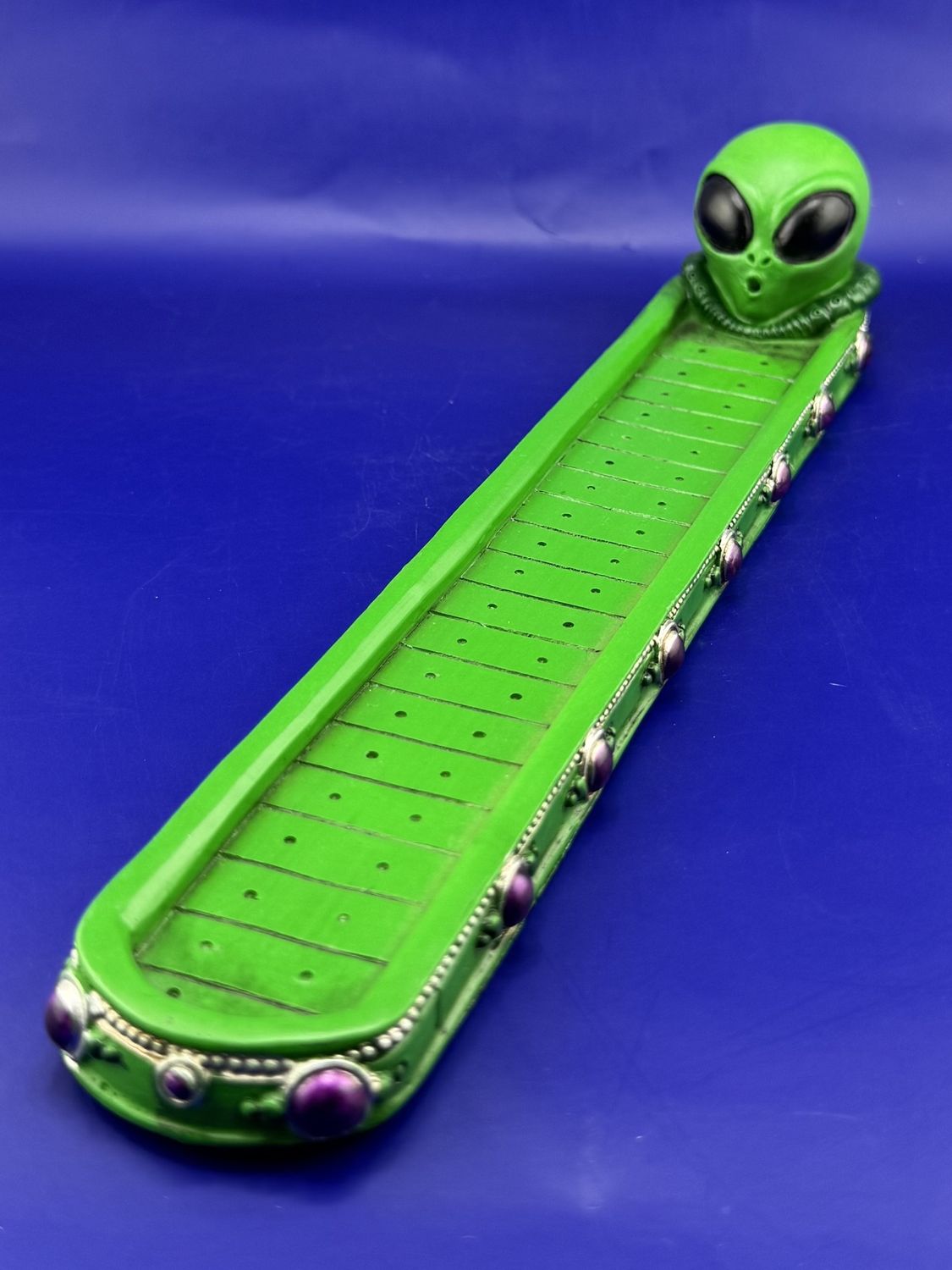 Alien Head Incense Burner- 10"