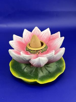 Lotus Flower Back Flow Incense Burner- 3”