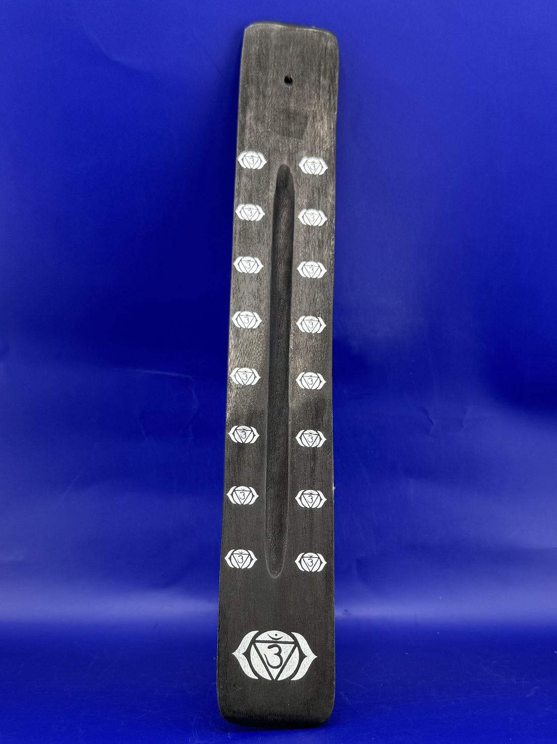 Chakra Color Incense Burner, Color: Black