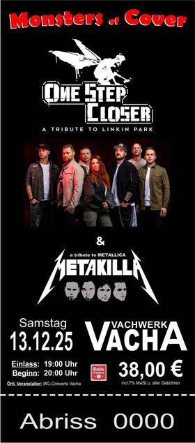Monsters of Cover am 13.12.2025 in Vacha