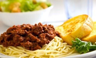 Hot Pasta Meal