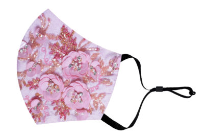 Designer Embroidered Mask