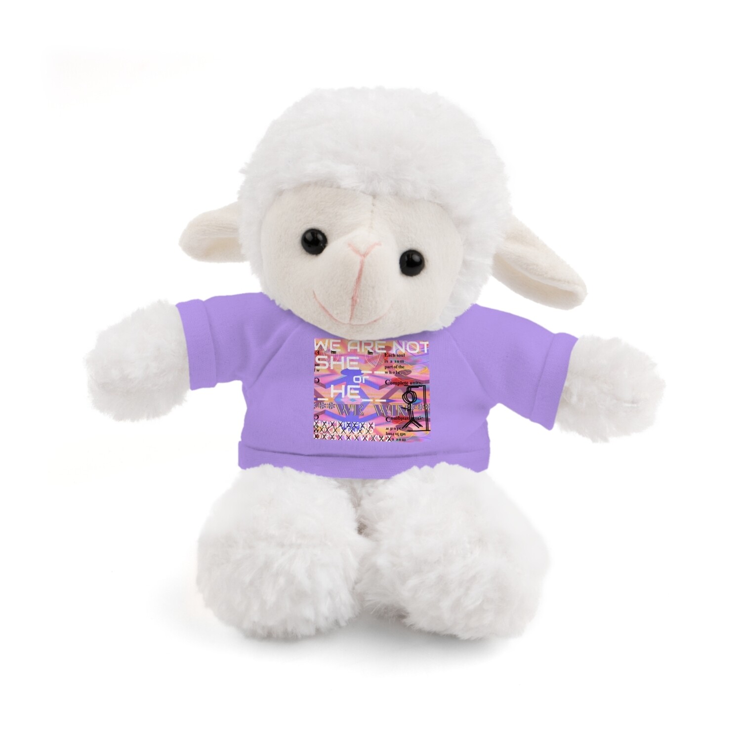 StuFFed SHEEP with 1/6 Colored Graphic TEE from &quot;Hook Book&quot; By: qUENTIN bENNETT