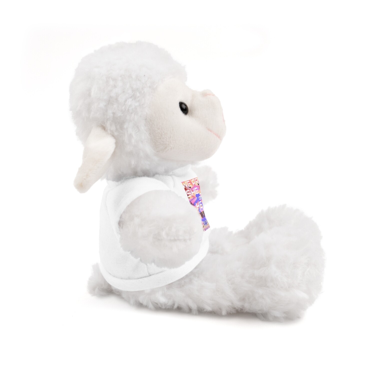 StuFFed SHEEP with 1/6 Colored Graphic TEE from &quot;Hook Book&quot; By: qUENTIN bENNETT