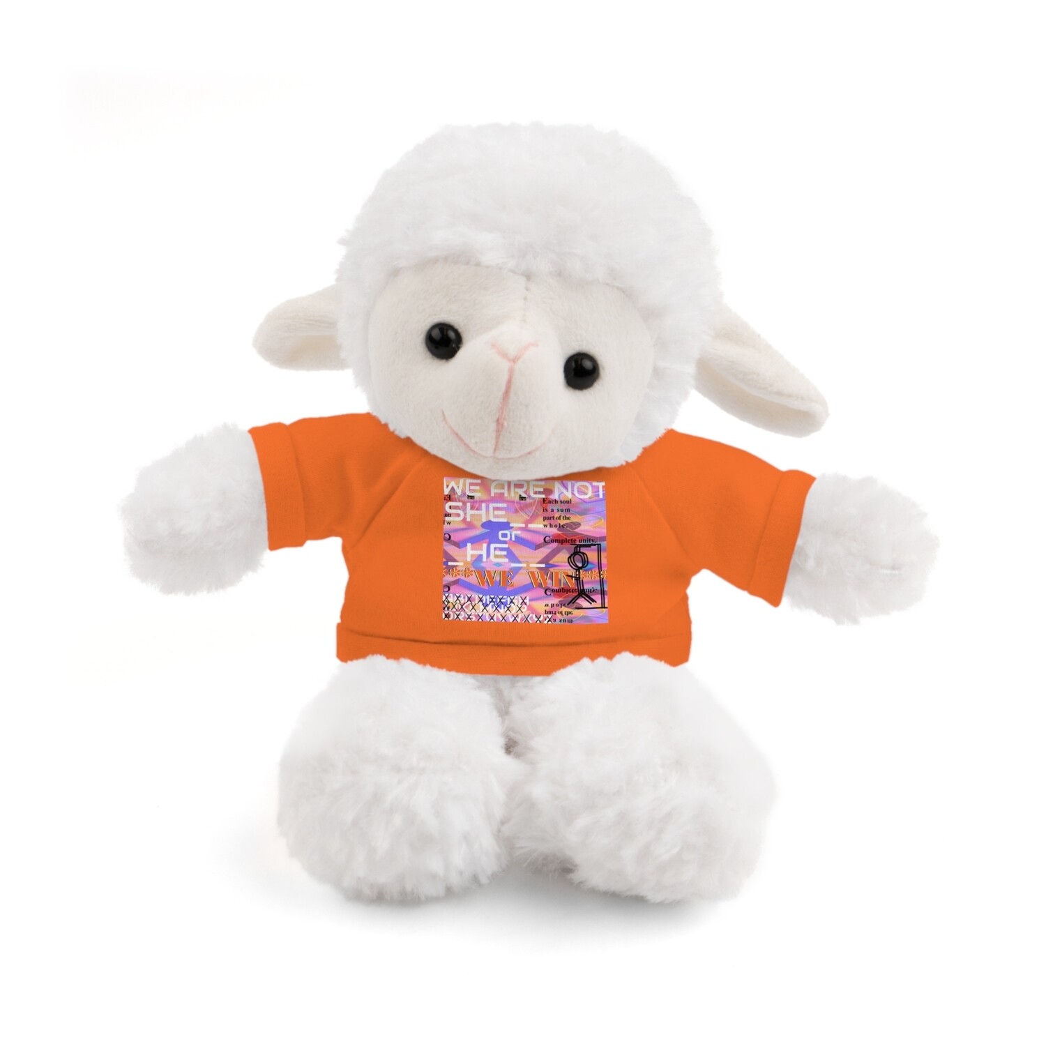 StuFFed SHEEP with 1/6 Colored Graphic TEE from &quot;Hook Book&quot; By: qUENTIN bENNETT