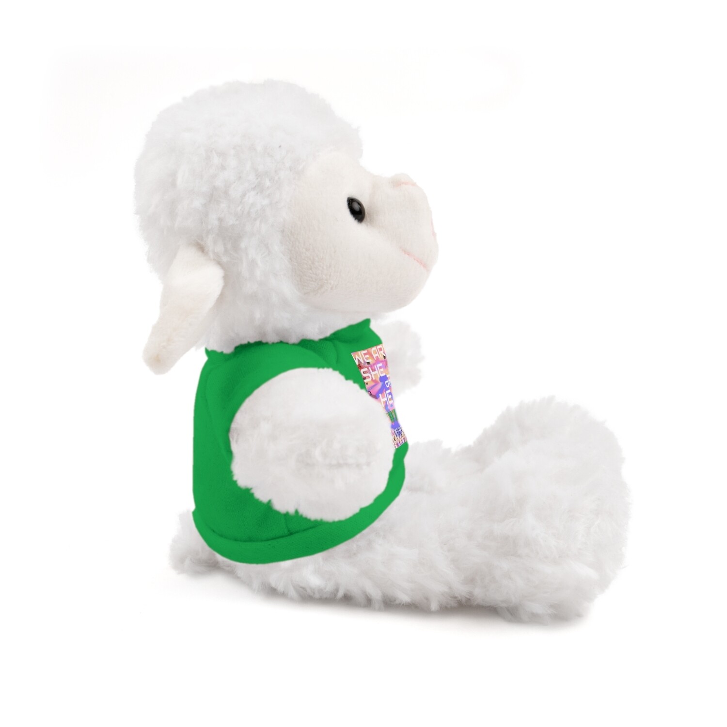 StuFFed SHEEP with 1/6 Colored Graphic TEE from &quot;Hook Book&quot; By: qUENTIN bENNETT