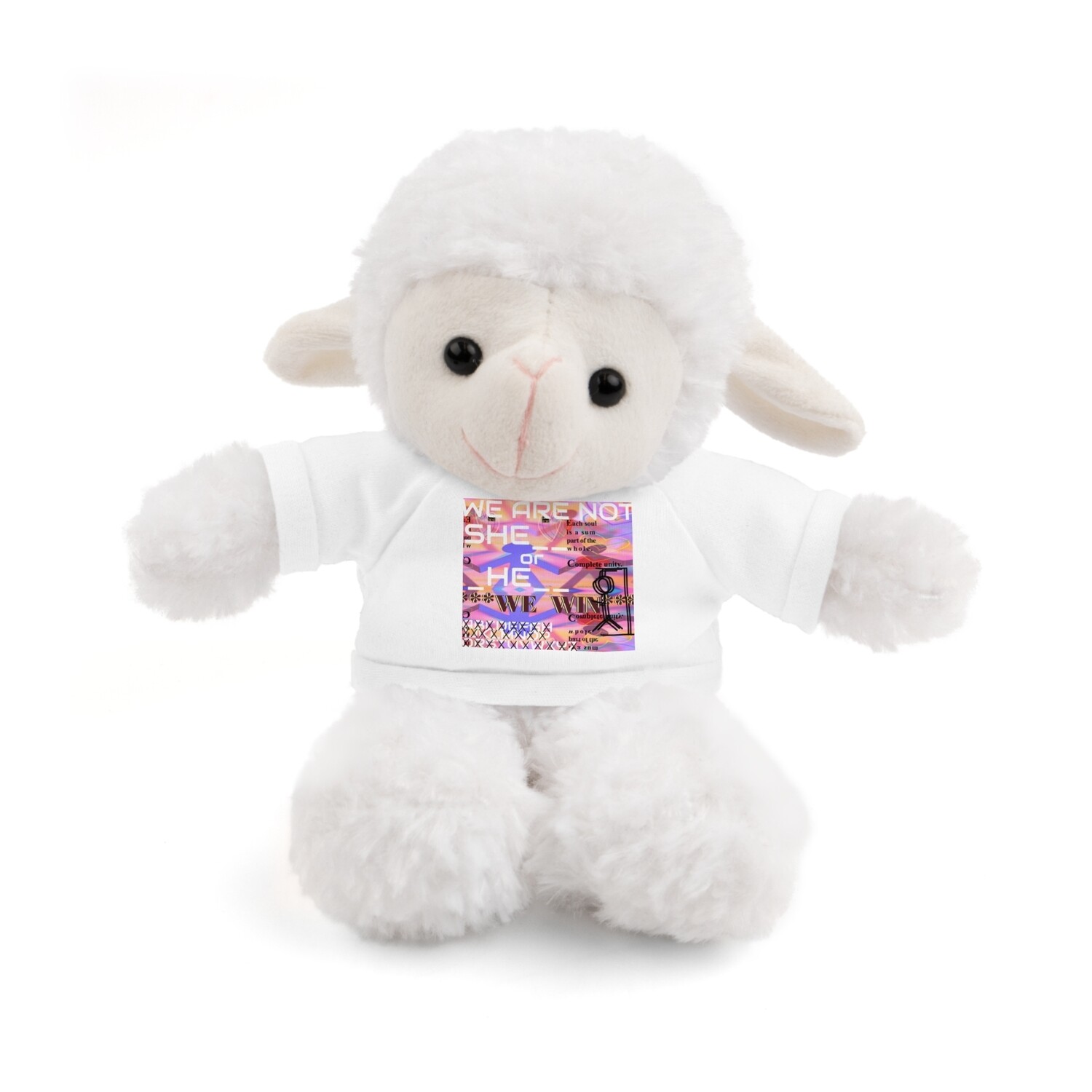 StuFFed SHEEP with 1/6 Colored Graphic TEE from &quot;Hook Book&quot; By: qUENTIN bENNETT