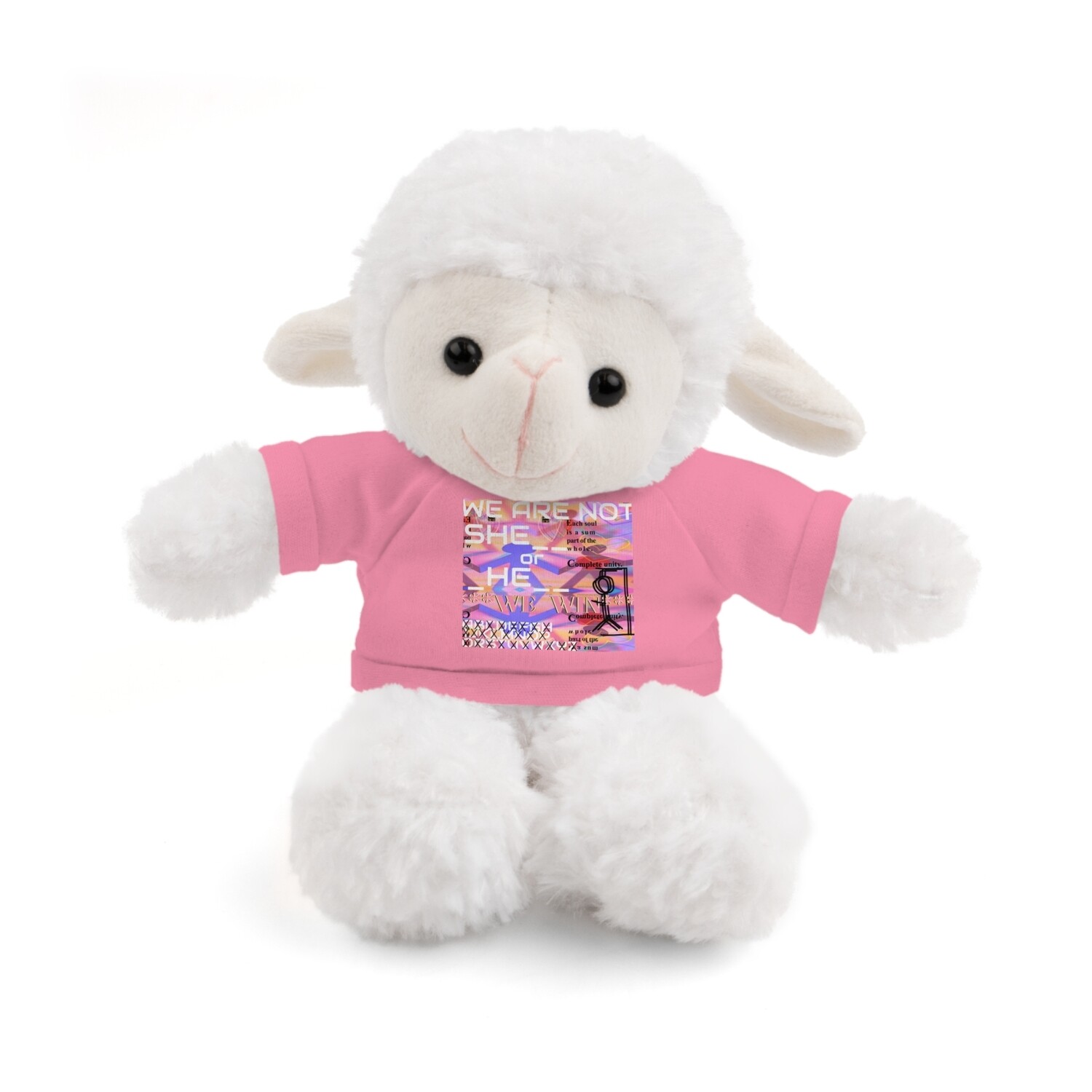 StuFFed SHEEP with 1/6 Colored Graphic TEE from &quot;Hook Book&quot; By: qUENTIN bENNETT