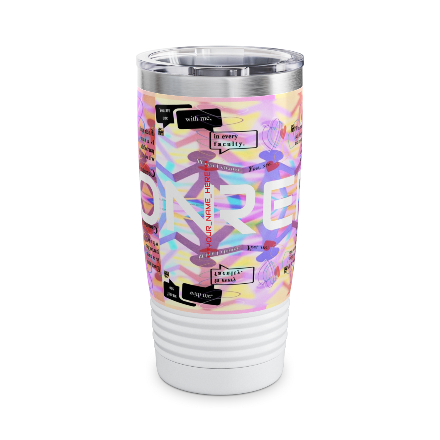 REFLECTION Stainless Steel Ringneck Tumbler 20oz ​SIX COLOR OPTIONS BY qUENTIN bENNETT