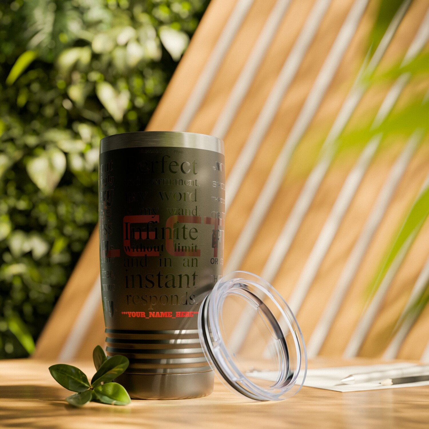 REFLECTION Stainless Steel Ringneck Tumbler 20oz ​SIX COLOR OPTIONS BY qUENTIN bENNETT