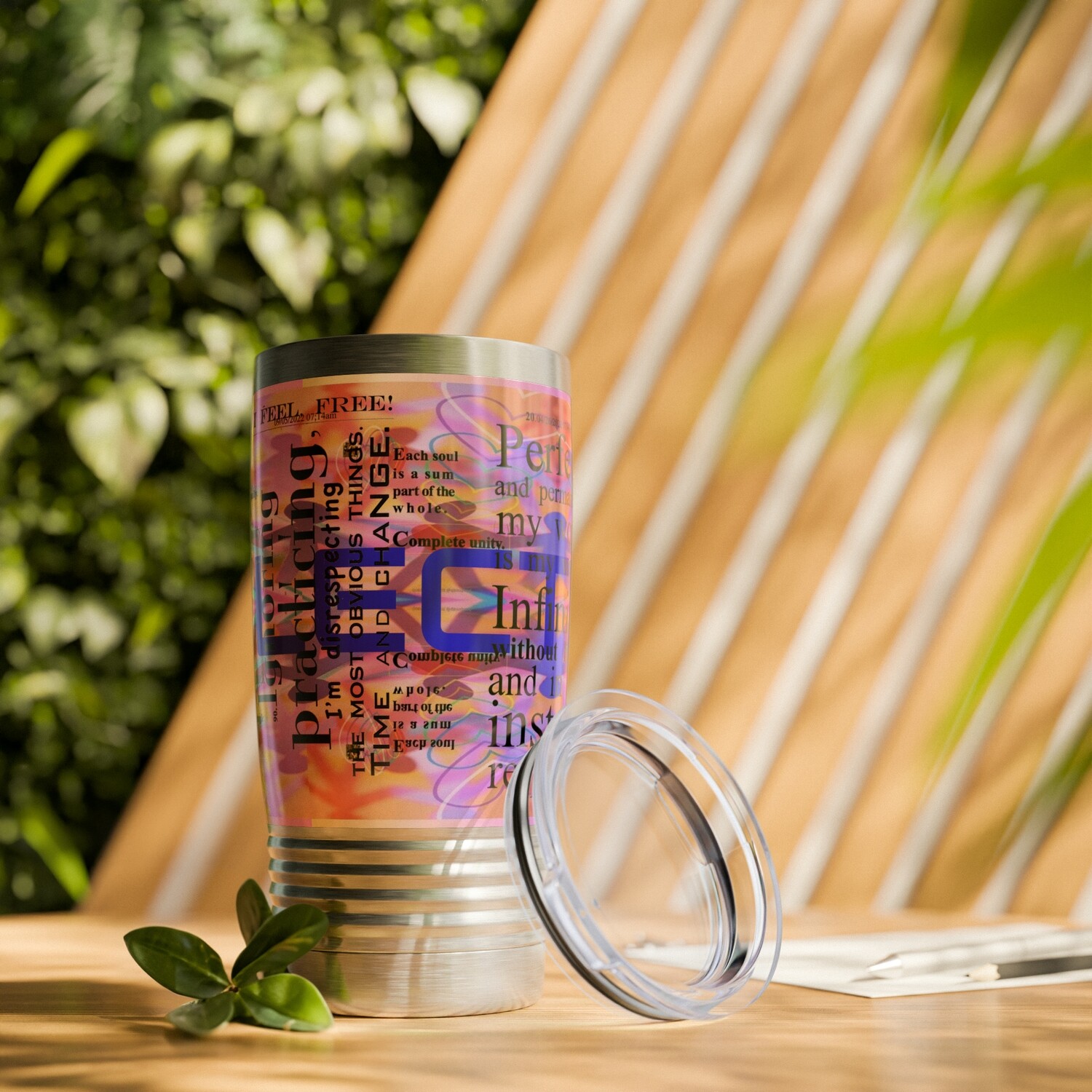 REFLECTION Stainless Steel Ringneck Tumbler 20oz ​SIX COLOR OPTIONS BY qUENTIN bENNETT