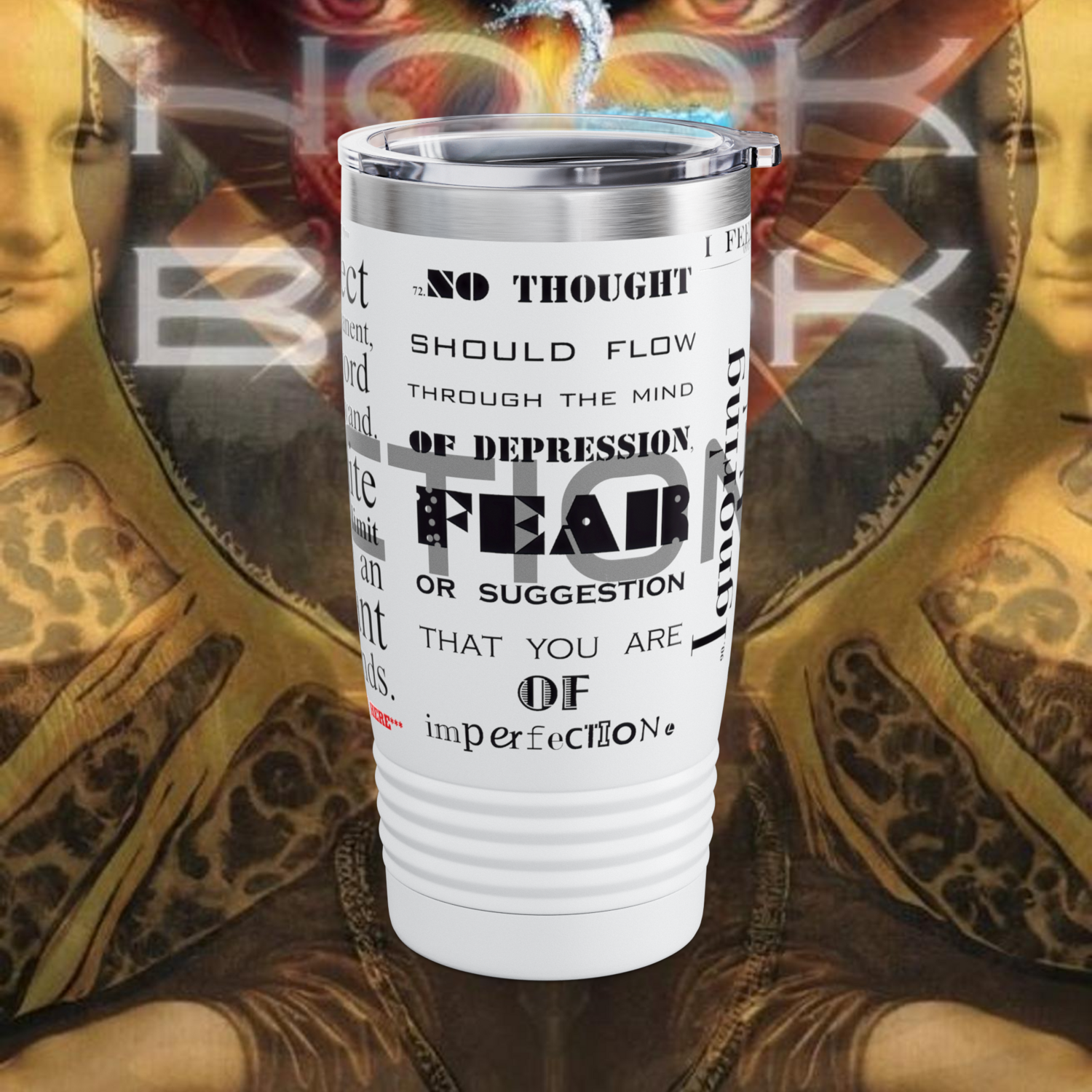 REFLECTION Stainless Steel Ringneck Tumbler 20oz ​SIX COLOR OPTIONS BY qUENTIN bENNETT