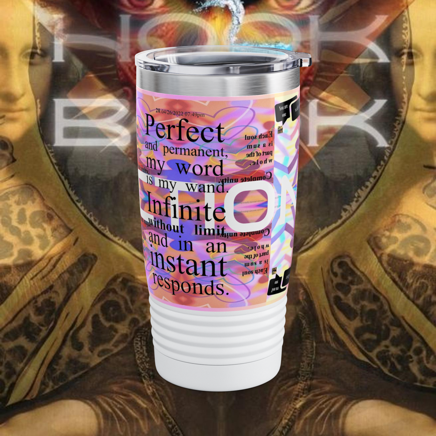 REFLECTION Stainless Steel Ringneck Tumbler 20oz ​SIX COLOR OPTIONS BY qUENTIN bENNETT