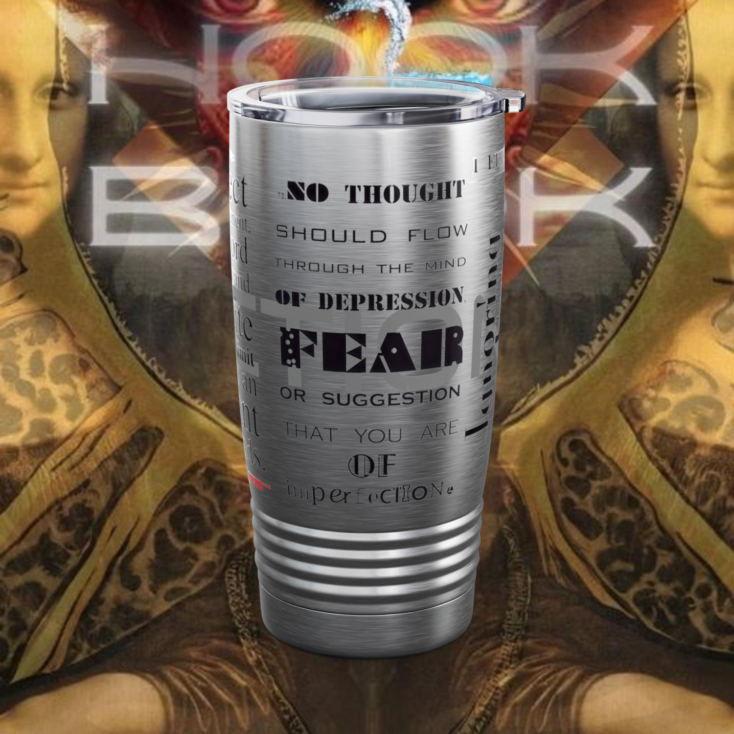 REFLECTION Stainless Steel Ringneck Tumbler 20oz ​SIX COLOR OPTIONS BY qUENTIN bENNETT