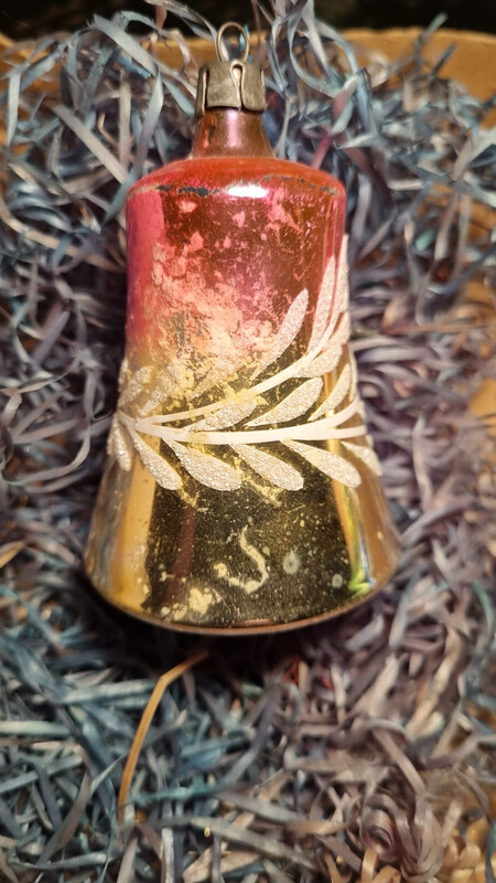 Kerstklok groot met kleppel /Jr 20,40 /8,5cm