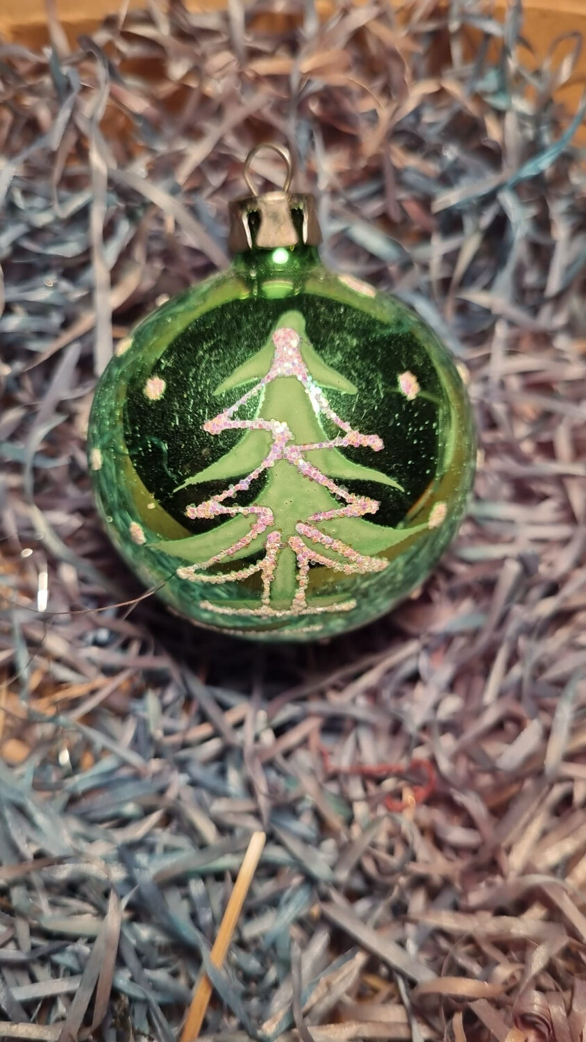 Kerstbal Boompje / Jr20,40 / 6cm