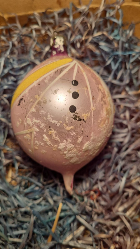 Kerstbal Pegel / Jr20,40 /10cm