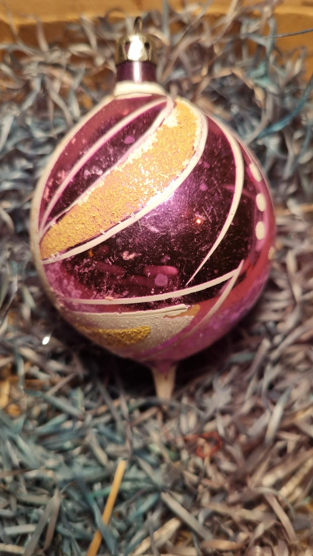 Kerstbal Pegel / Jr20,40 /10cm