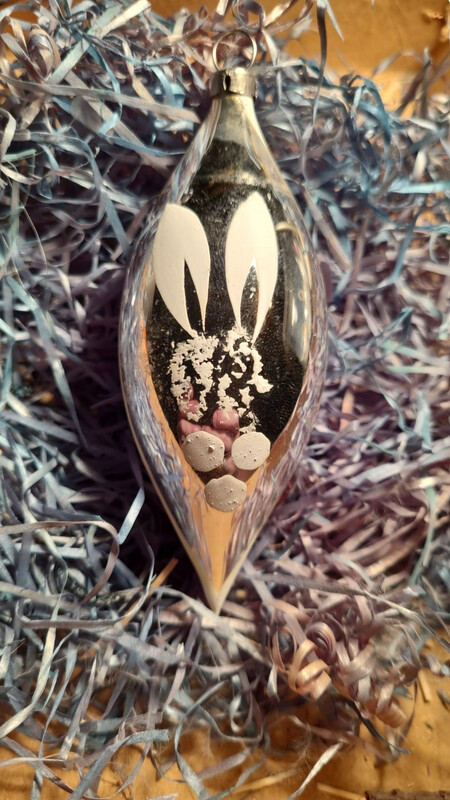 Pegel met haasje / Jr20,40 / 11,5cm