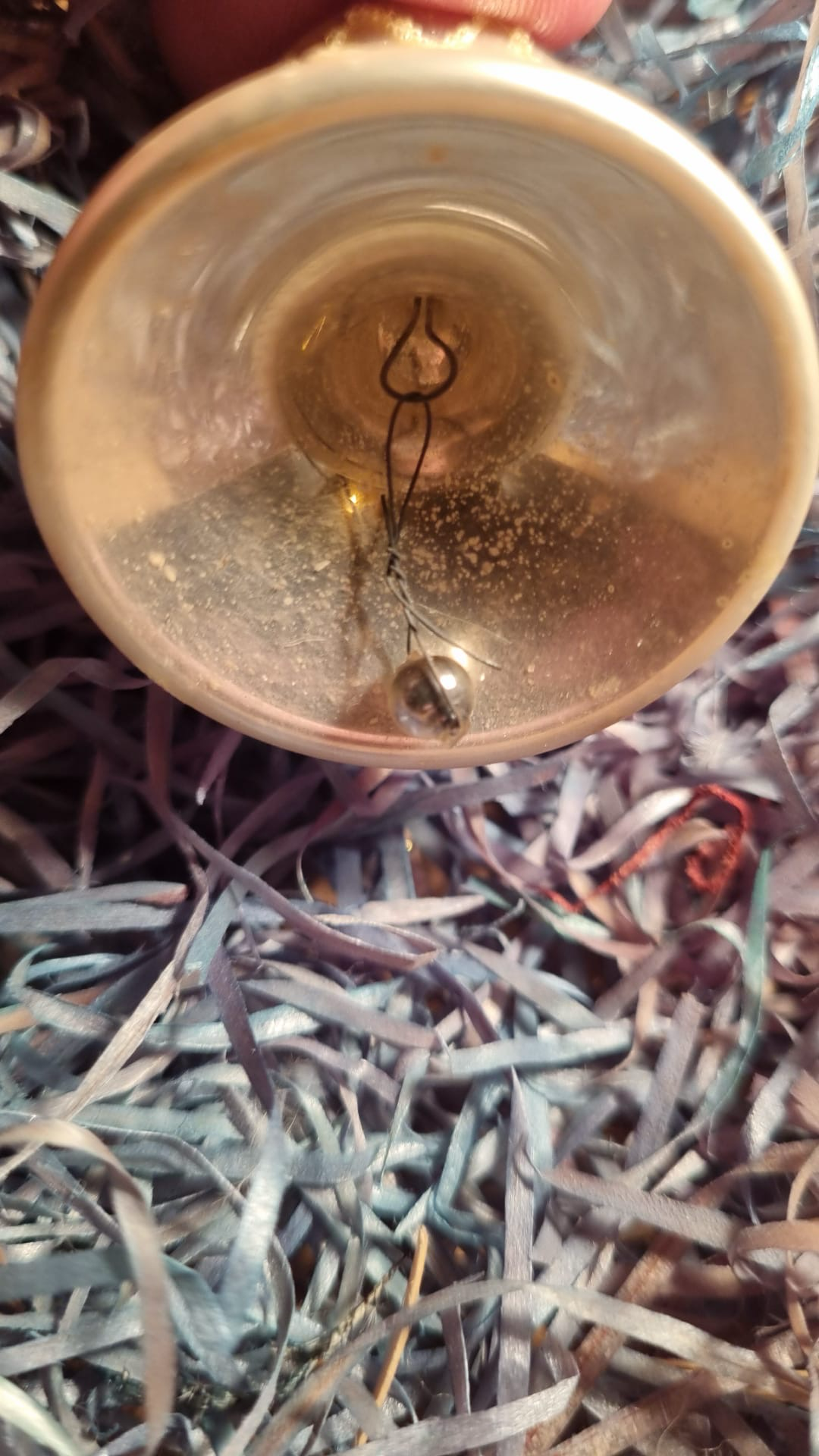 Klokje creme zilver / Jr20,40 / 7cm