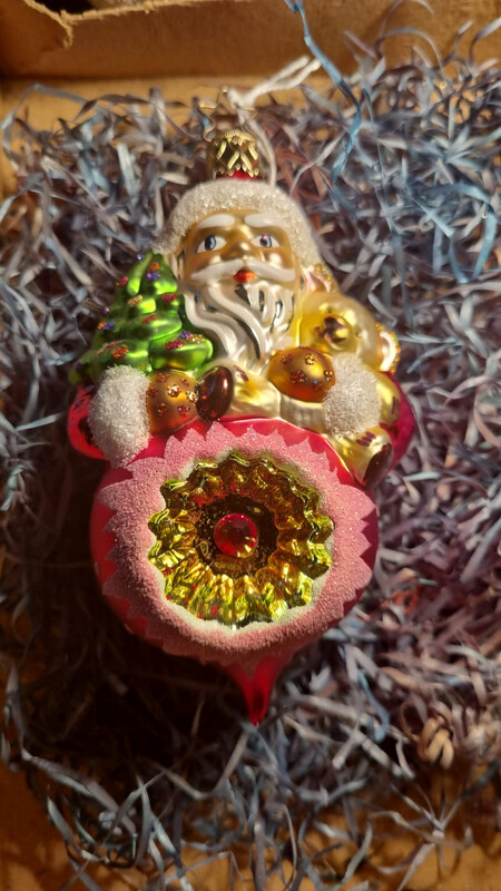 Kerstman met deuk / Jr08 / 13cm