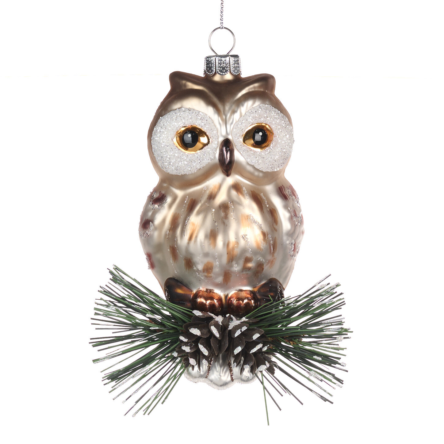 Uil op tak / 12cm