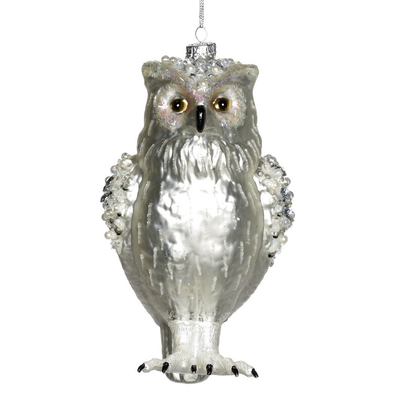 Uil zilver / 18,5cm