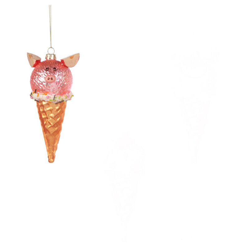 Varkens ijsje roze / 14cm