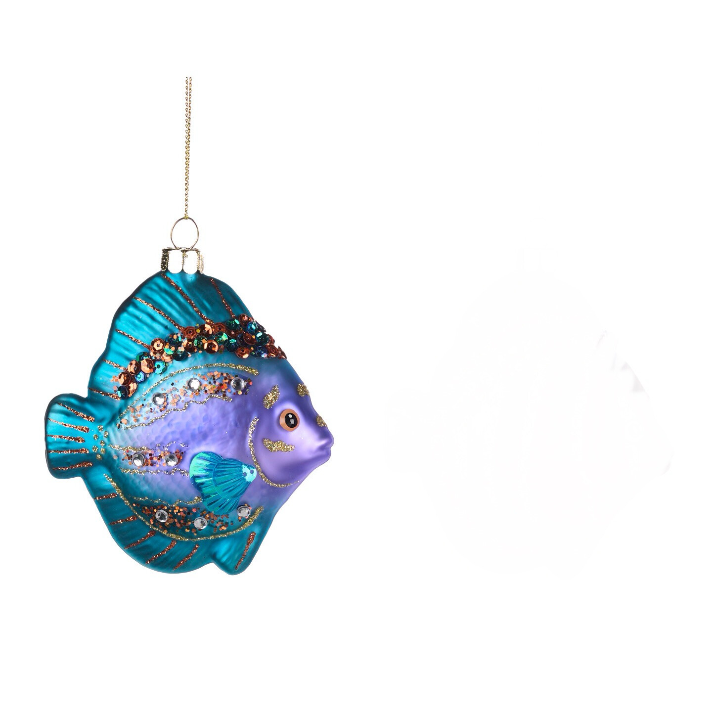 Tropische vis / blauw / 10cm