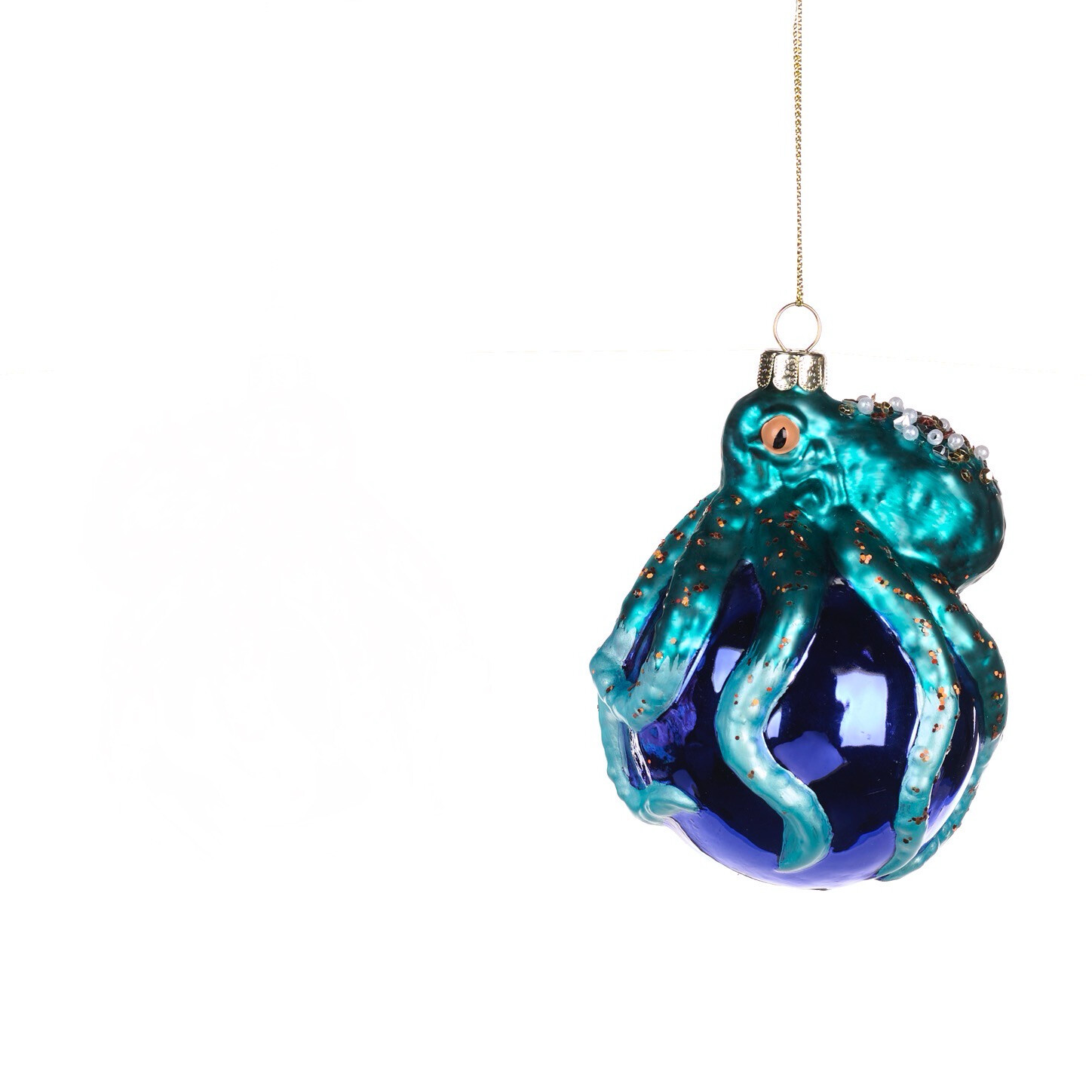 Octopus blauw / 10,5cm