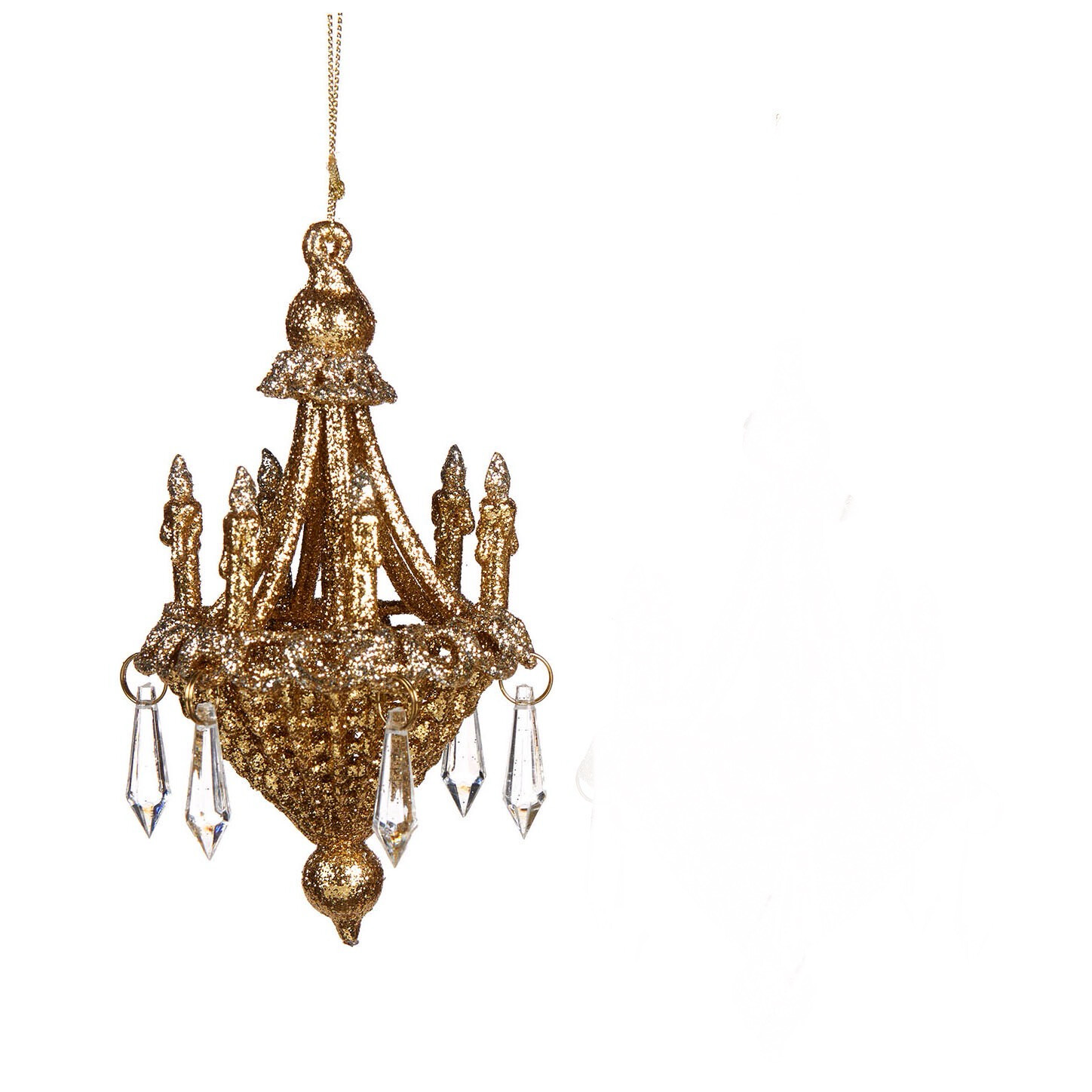 Kroonluchter goud / 13cm