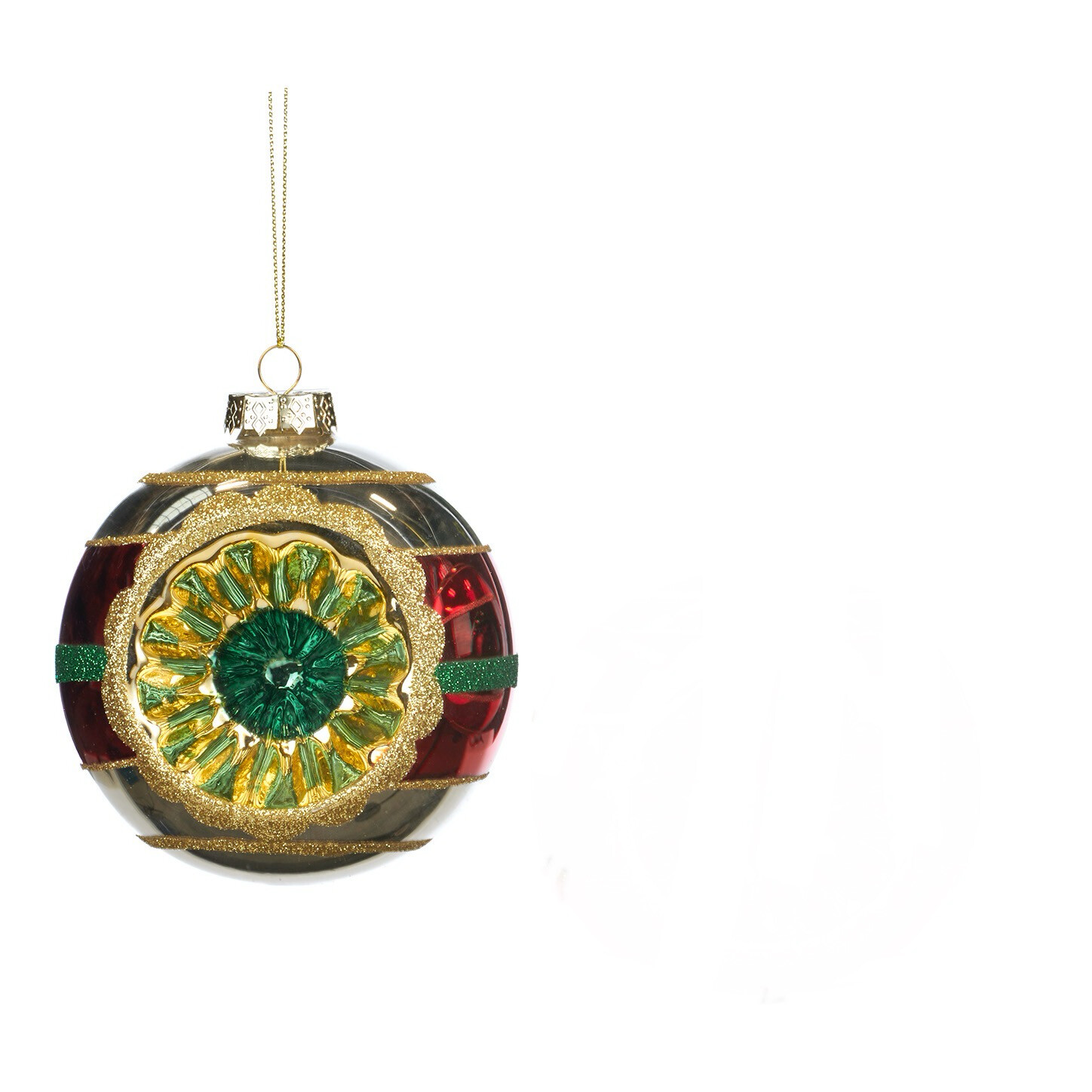 Deukbal met groene streep / 11,5cm