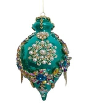 Glazen Konings juweel / 20cm