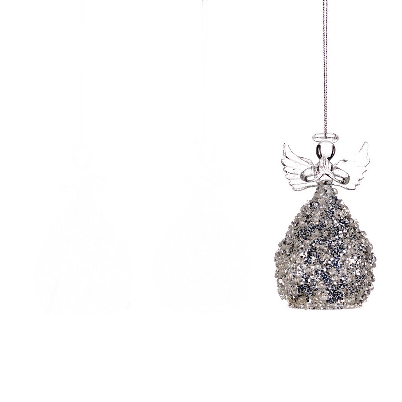 Zwevende engel champagne/ 11cm
