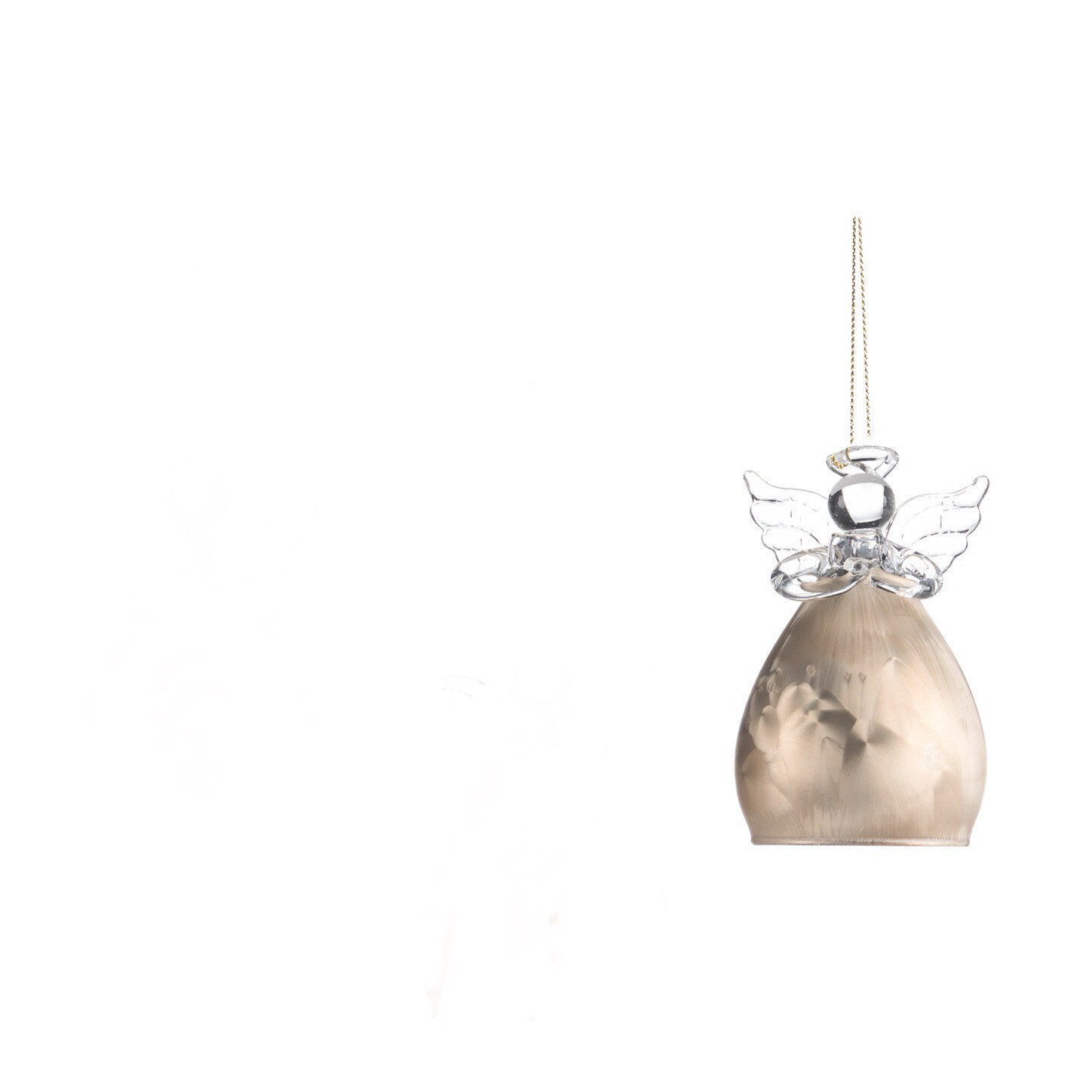 Glas angel goud / 10cm
