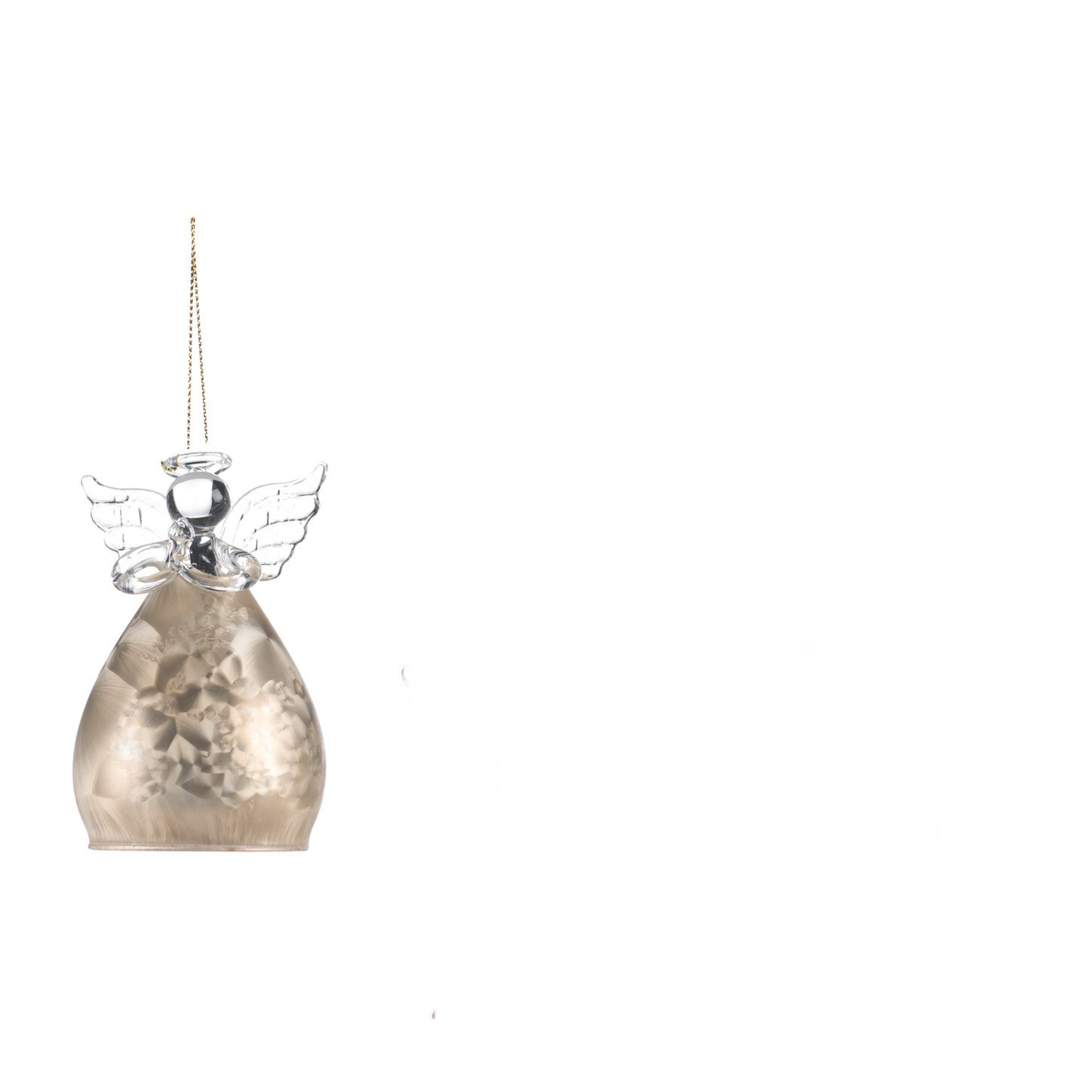 Glas angel goud / 10cm