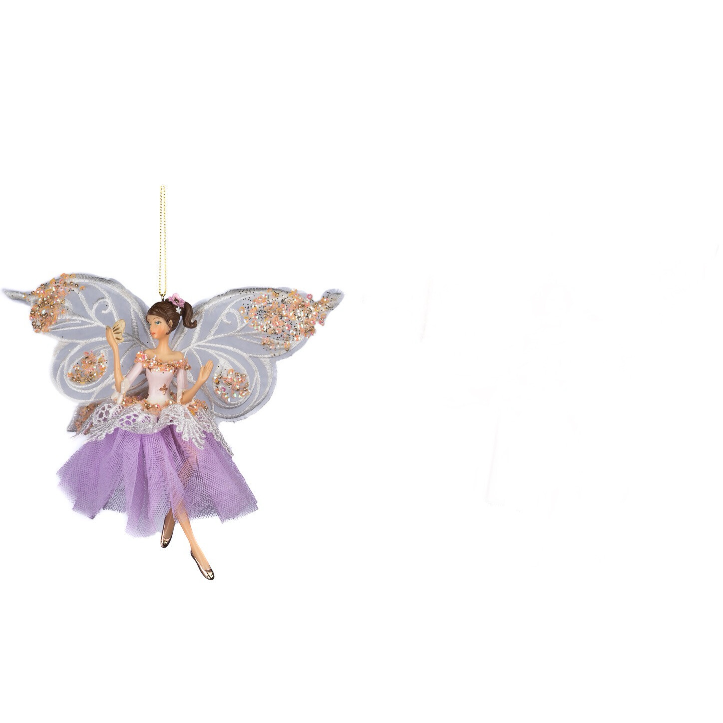 Big wing fairy paars / 19cm