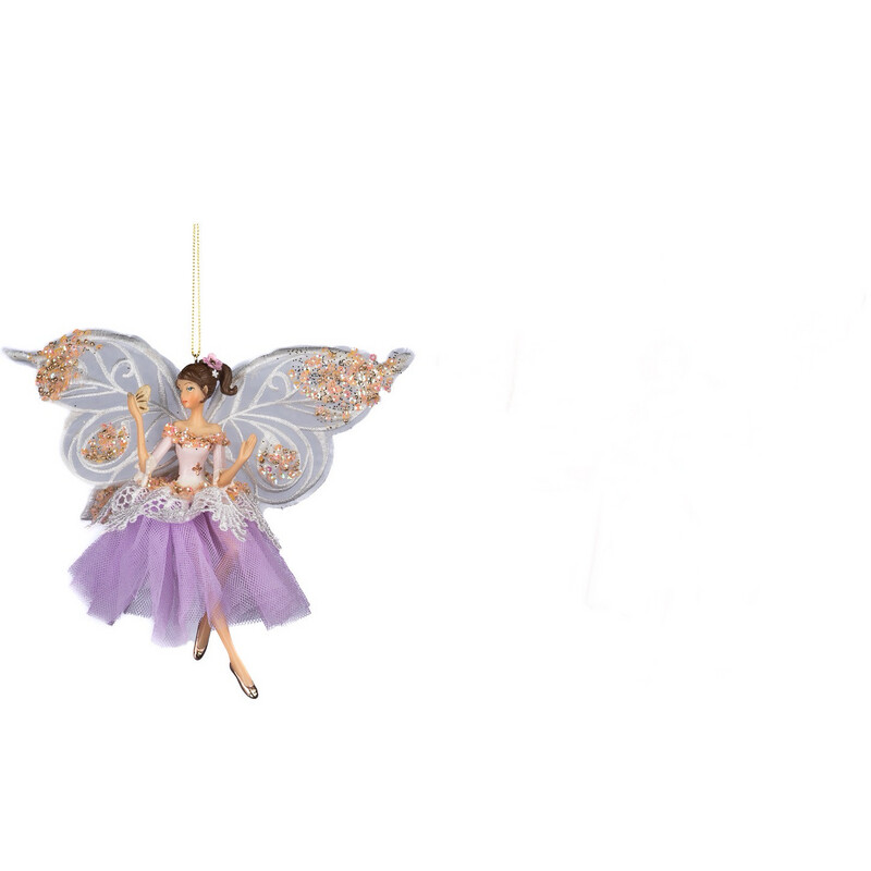 Big wing fairy paars / 19cm