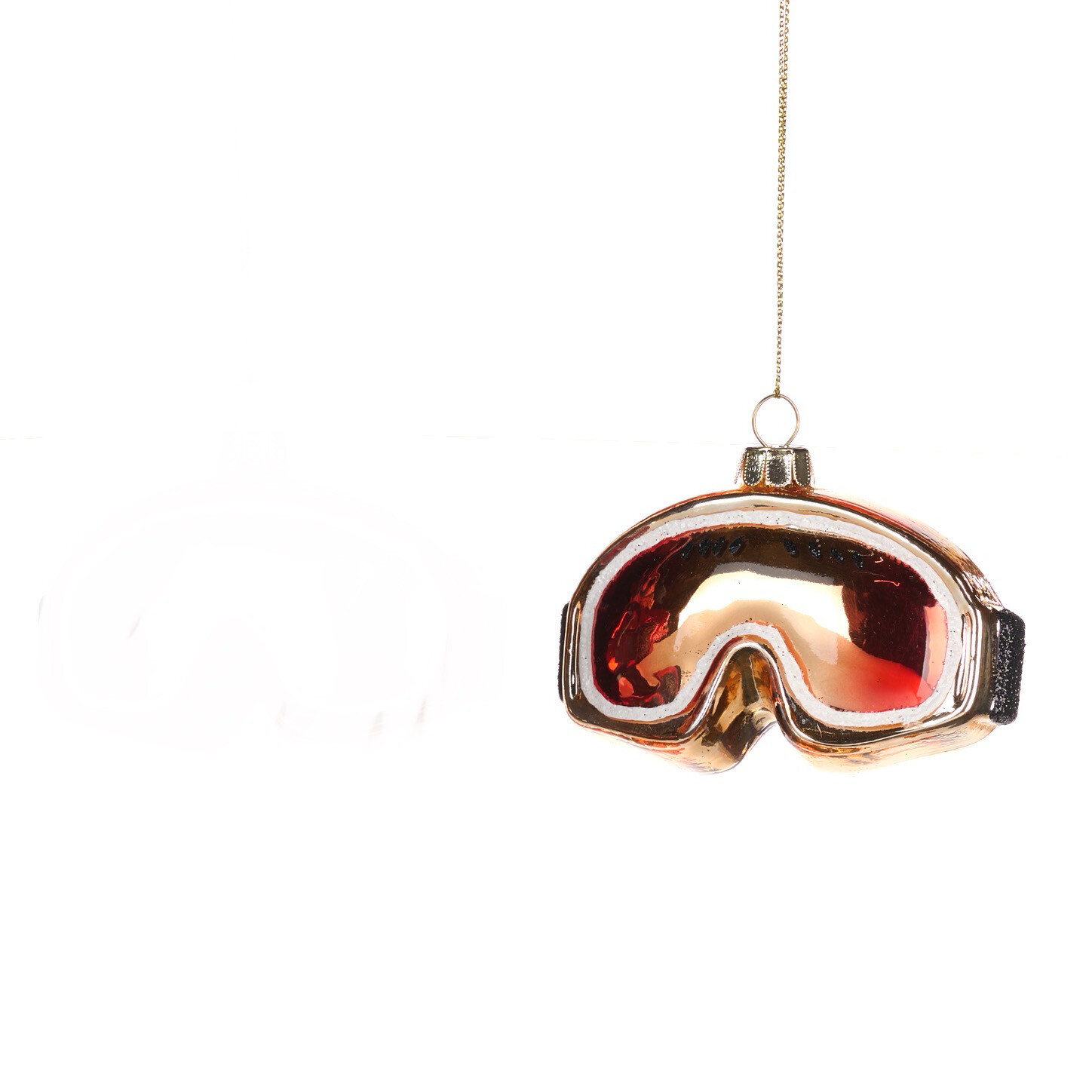Skibril rood / 9cm
